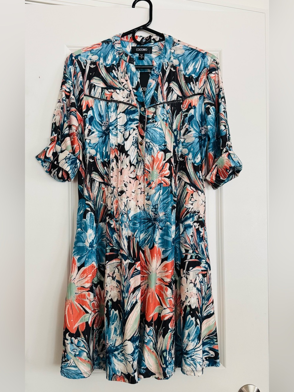 🔴NWT🔴, Gorgeous Cocomo Women’s Floral Print Dress, Size M